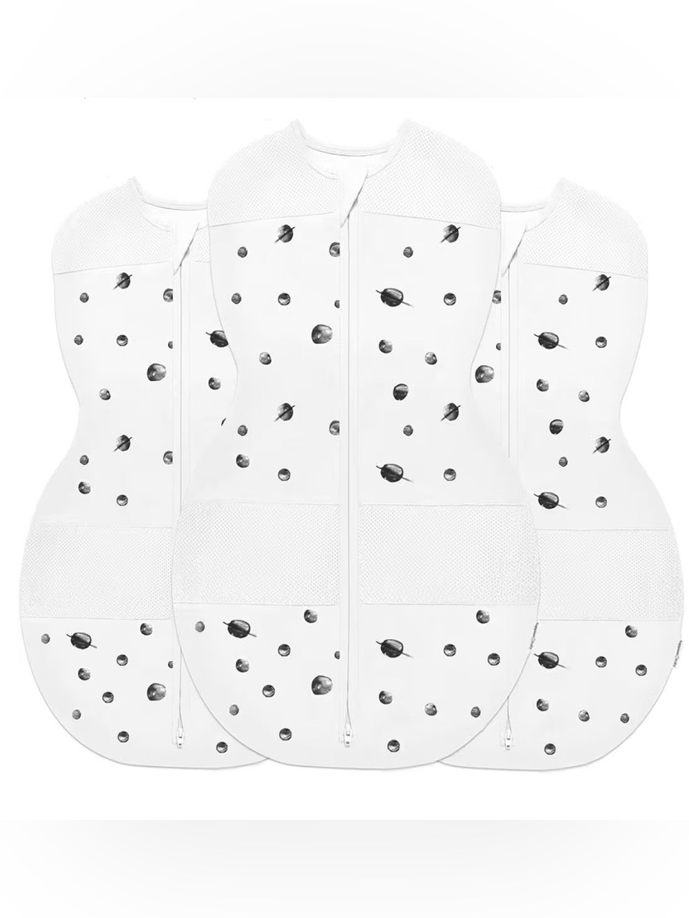 Happiest Baby Sleepea Size Guide Print - Black on White